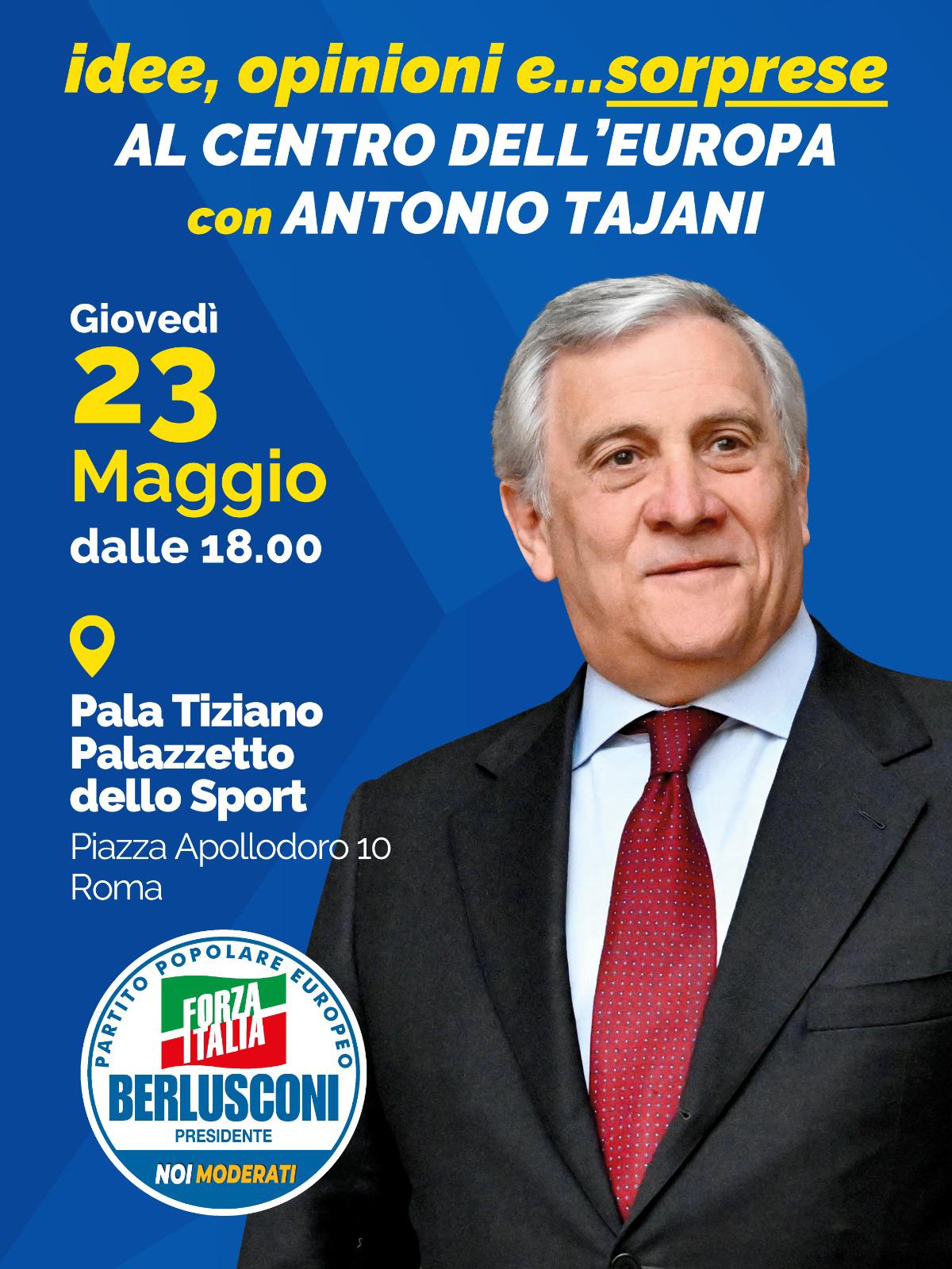 Idee, opinioni e sorprese. Al centro dell'Europa con Antonio Tajani